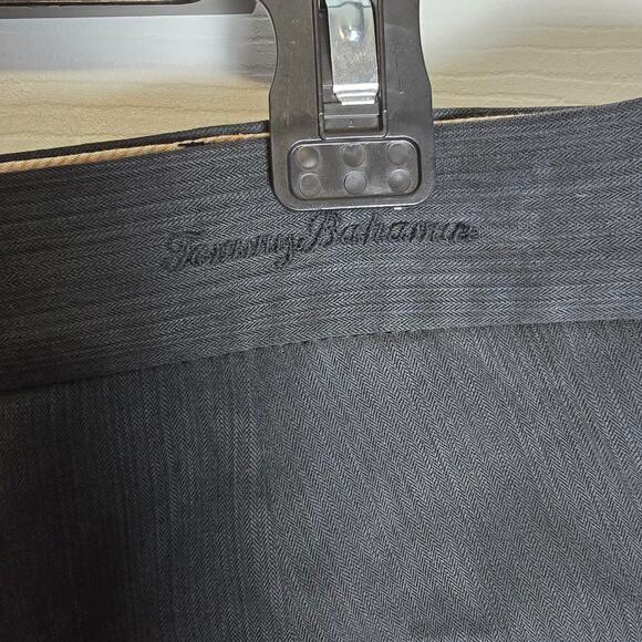 Tommy Bahama Havana Herringbone Pleated Silk‎ Shorts Men's 35 - Picture 3 of 7